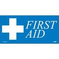 Nmc First Aid Label - Blue CU-256072